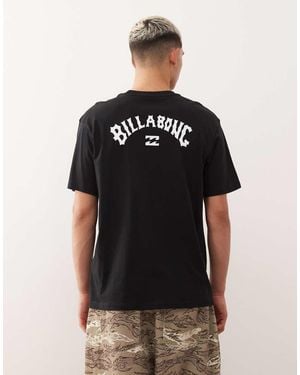 Billabong Arch Wave Short Sleeve T-Shirt - Black