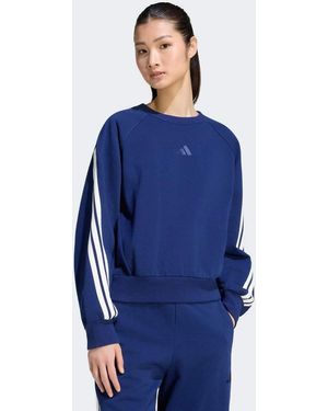adidas Originals Adidas Kit 3-stripes Sweatshirt - Blue