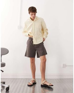 Weekday Oversized Shorts - Natural
