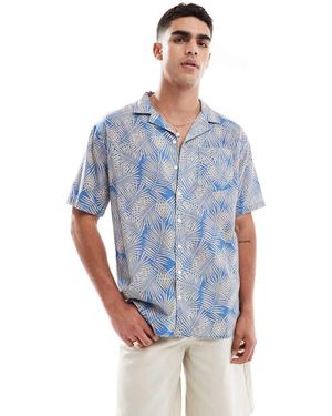 Sol Beach Camicia Da Mare Azzurra - Blu