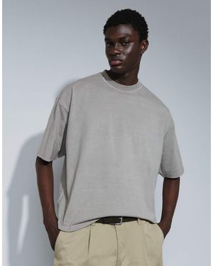 Cotton On Boxy Fit T-Shirt - Grey