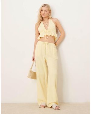 Iisla & Bird Pantaloni Da Mare Con Fascia - Neutro