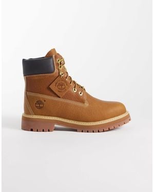 Timberland Bottines 6 pouces en nubuck - Marron