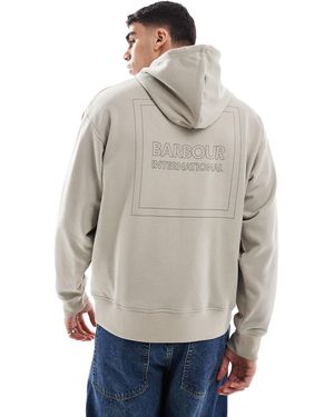Barbour Graphic Hoodie - Grey
