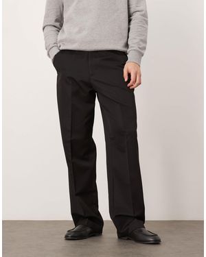 ASOS Smart Wide Leg Pants - Black
