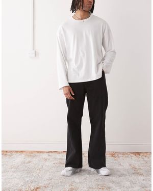 Cheap Monday X Landon Barker Boo Bootleg Jeans - White
