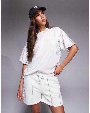 Good For Nothing Vintage Oversized T-Shirt - White