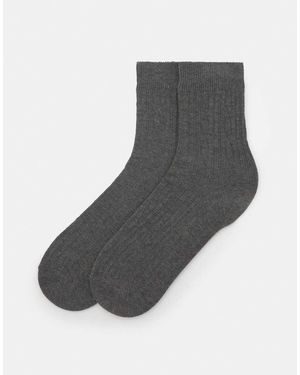 Pull&Bear Katoenen Sokken - Grijs