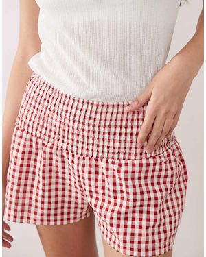 ASOS Shirred Waist Pull On Shorts