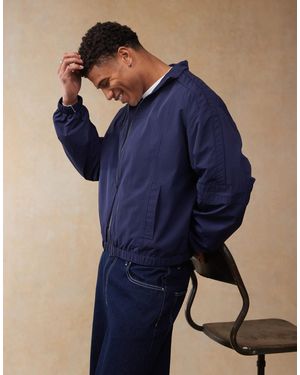 ASOS – oversize-trainingsjacke - Blau