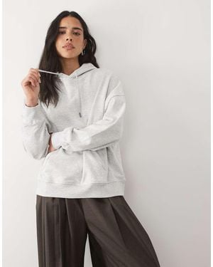Mango Teen Hoodie - Grey