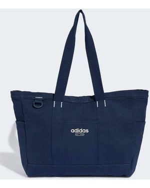 adidas Originals Canvas Tote Bag - Blue