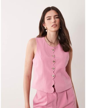 Vila – elegante weste - Pink