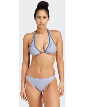 adidas Originals Padded Neckholder Bikini - Blue