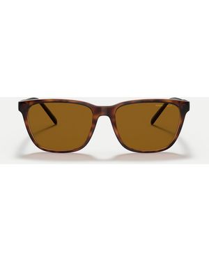 Arnette – cortex – eckige, polarisierte sonnenbrille - Natur