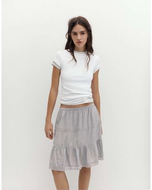 Pull&Bear – midirock - Weiß