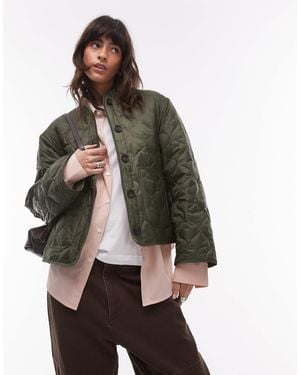 ARKET Quilted Jacket - Gray