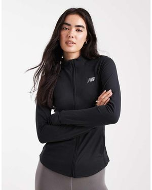 New Balance Harmony Full Zip Jacket - Black