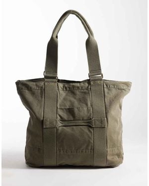 Weekday Large Canvas Tote Bag - Multicolour