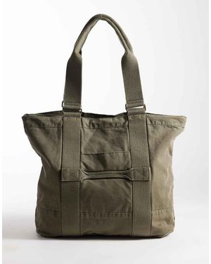 Weekday Grote Canvas Tote Tas - Meerkleurig