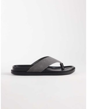 ASOS Chanclas Negro Carbón Clásicas De -Gris - Multicolor