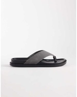 ASOS Infradito Classiche Antracite - Multicolore