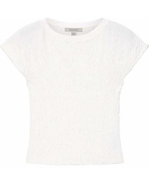 AllSaints Camiseta Luna Arrugada Blanca - Blanco