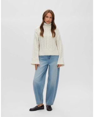 Vero Moda – strickpullover - Blau
