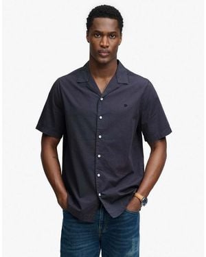 Superdry Cabana Short Sleeve Shirt - Blue