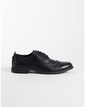 SEQWL Beatle Oxford Shoes - Black