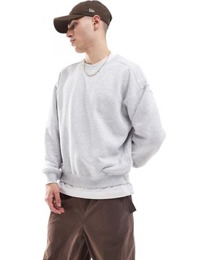 Cotton On Cotton on – kastiges sweatshirt - Grau