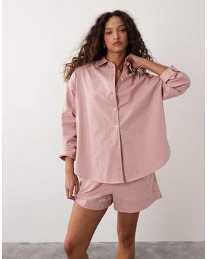 Sweaty Betty Summer Stripe Shirt - Pink