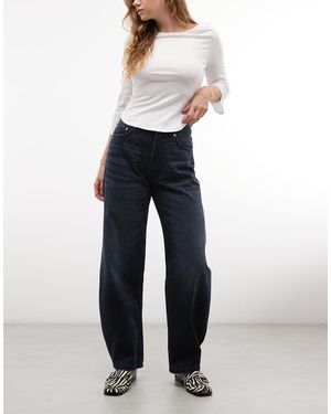 Collusion X009 Jeans Cocoon Lavaggio Blu Scuro