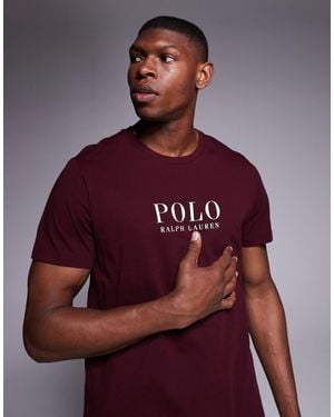 Polo Ralph Lauren Loungewear T-shirt With Crew Neck - Brown