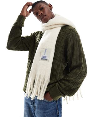 Jack & Jones Écharpe épaisse - crème - Noir