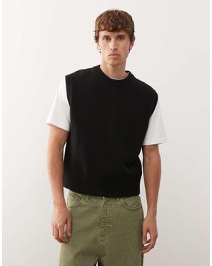 Weekday Knitted Vest - Black