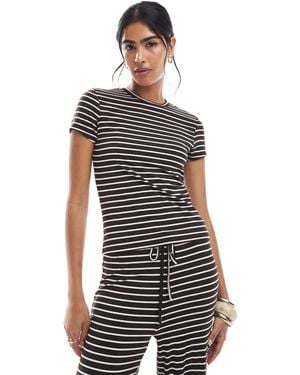 Pieces Jersey T-shirt Co-ord - Multicolor