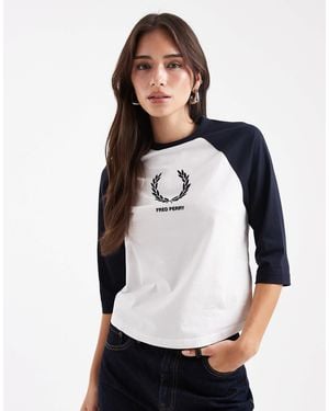 Fred Perry Ringer T-shirt - White