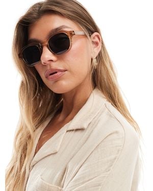 A.Kjærbede Zan Square Sunglasses - Brown