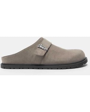 Pull&Bear Stwd - sabots à boucle - Gris