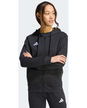 adidas Originals Entrada26 Full Zip Hoodie - Blue