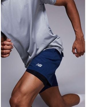 New Balance Sport 5 Inch Short - Blue