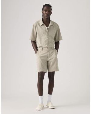 Levi's Xx Chino Authentic Relaxed Lightweight Twill Shorts - Natural