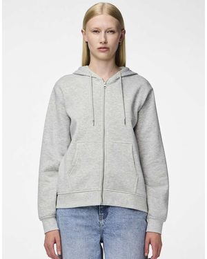 Pieces Hoodie - Grey