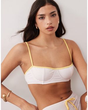 Candypants Underwire Bikini Top - Brown