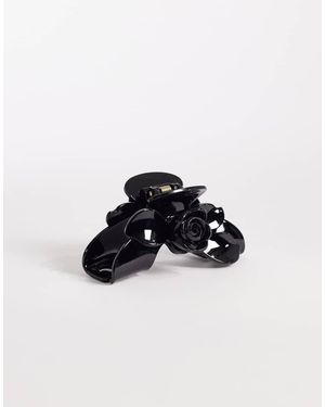 Gina Tricot Rose Detail Hair Clip - Blue