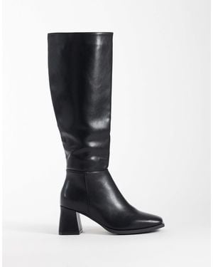 SEQWL Fisher - bottes à talon carré - Noir