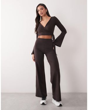 4505 Icon High Waist Wide Leg Dance Pant - Blue