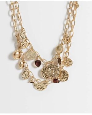 Accessorize Confezione Da 2 Collane Con Ciondoli A Moneta - Metallizzato