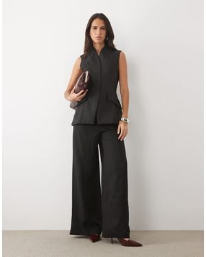ASOS Ensemble pantalon ajusté - Noir